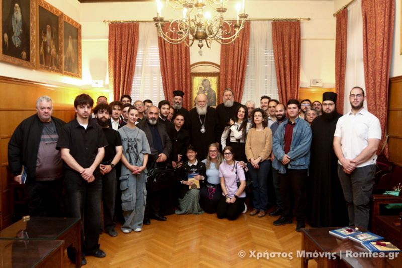 Ποιμαντική Επίσκεψη φοιτητών του Τμήματος Θεολογίας του ΕΚΠΑ στον Μακαριώτατο Αρχιεπίσκοπο Αθηνών και πάσης Ελλάδος και στο Ίδρυμα Ποιμαντικής Επιμορφώσεως