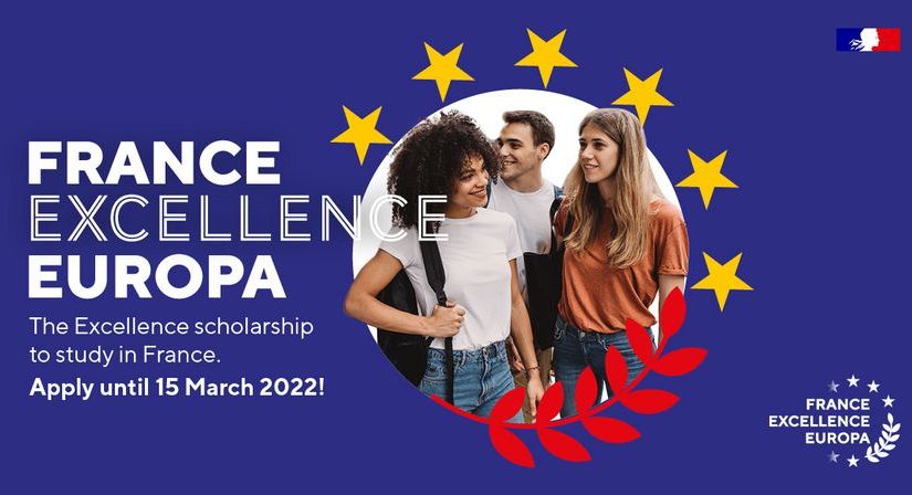 ΠΡΟΓΡΑΜΜΑ ΥΠΟΤΡΟΦΙΩΝ FRANCE EXCELLENCE EUROPA - Προθεσμία έως 15 Μαρτίου 2022.
