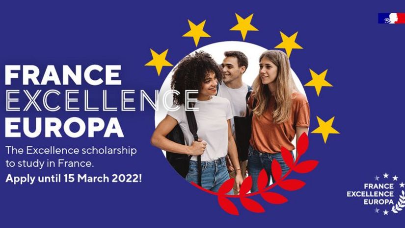 ΠΡΟΓΡΑΜΜΑ ΥΠΟΤΡΟΦΙΩΝ FRANCE EXCELLENCE EUROPA - Προθεσμία έως 15 Μαρτίου 2022.